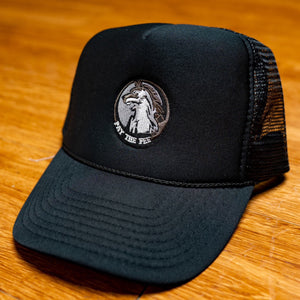 PAY THE FEE Black Logo Hat