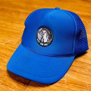 PAY THE FEE Blue Logo Hat